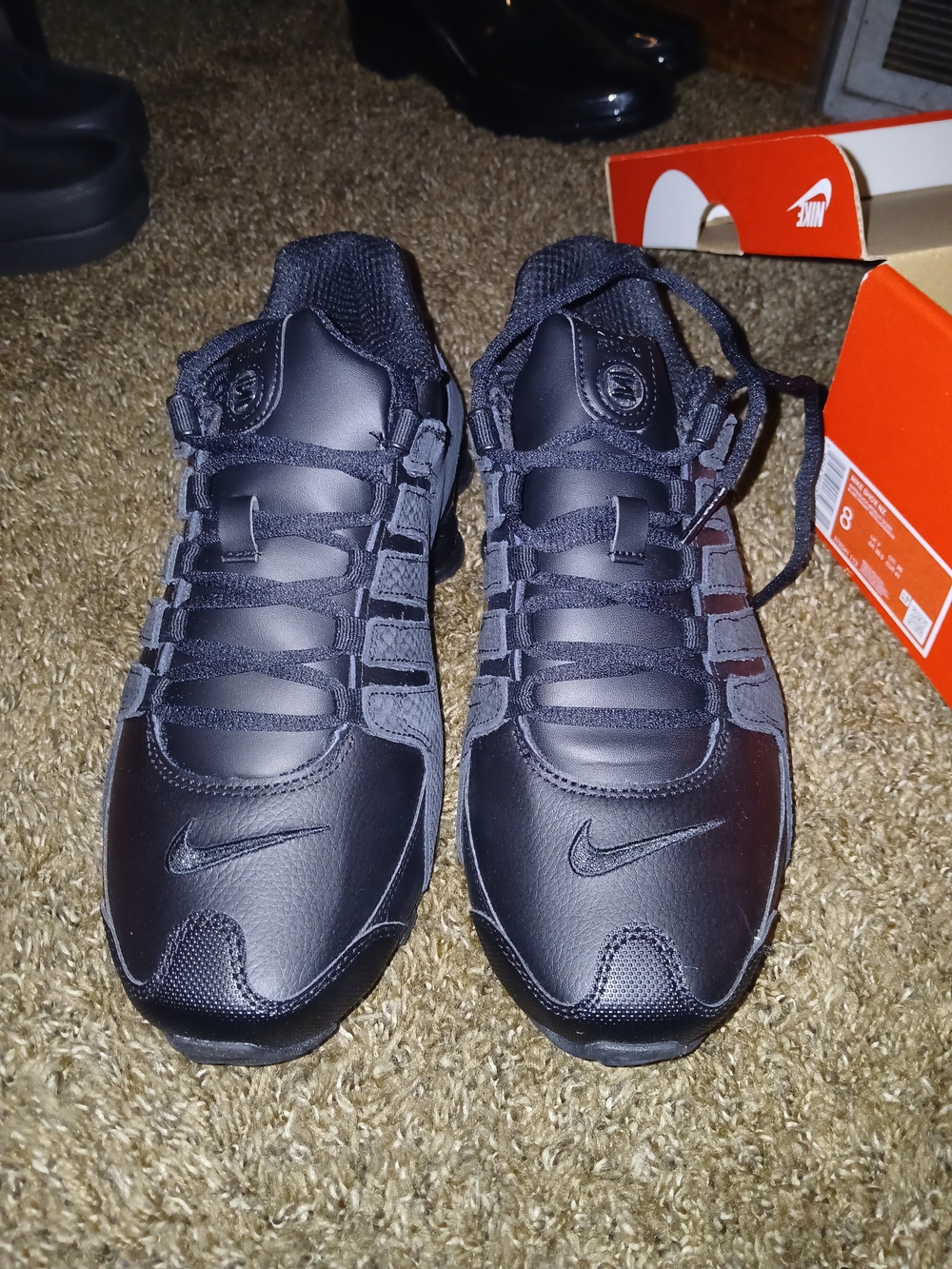 Nike Men’s Black Athletic Sneakers